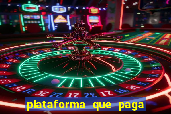 plataforma que paga no cadastro fortune tiger